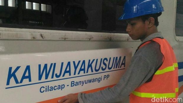 KA Wijaya Kusuma Rute Banyuwangi-Cilacap Diluncurkan