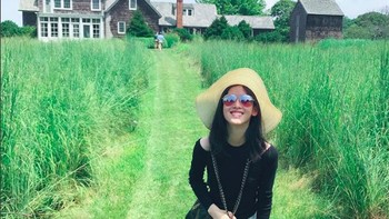 Zhang bertemu dengan Richard kala belajar di New York dalam pertukaran mahasiswa. (Foto: Instagram/zetianzzz)