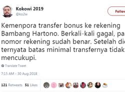 Candaan Netizen Soal Bonus Asian Games Bambang Hartono