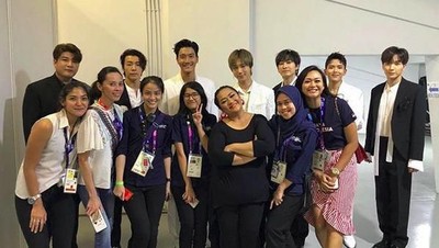 Deretan Selebriti Tanah Air Foto Bareng Siwon Suju