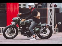 Tentang Motor Royal Enfield Modifikasi di Garasi Gibran