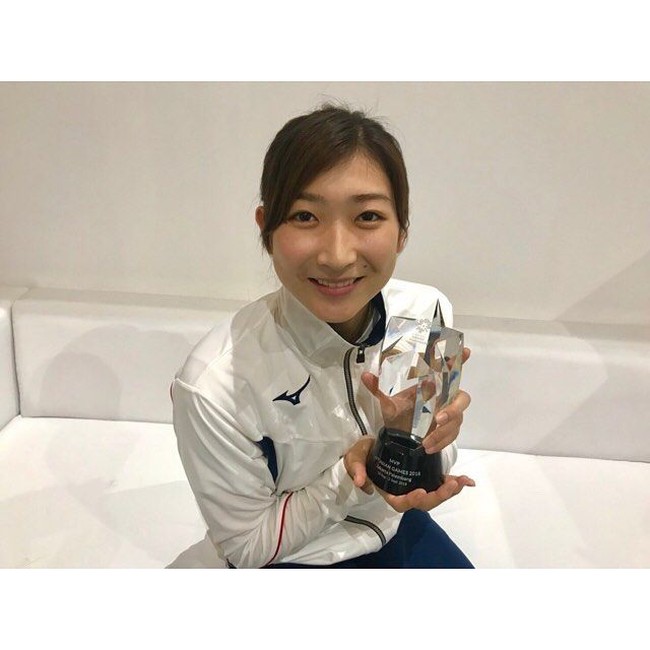 Ia memenangkan medali emas di berbagai kategori, antara lain 50m free, 100m free, 50m fly, dan 100m fly. Kemenangannya cukup berkontribusi dalam membuat Jepang unggul dalam dua besar peraih emas terbanyak dalam gelaran. Foto: Instagram @ikee.rikako