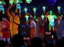 Aksi Singkat Jack Ma di Penutupan Asian Games 2018