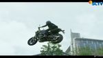 Potret Aksi Stuntman Jokowi dan Video di Opening Asian Games