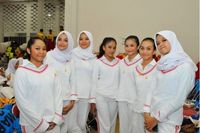 Flawless make up untuk marshal perfomer di closing ceremony Asian Games 2018 / Foto: Sariayu