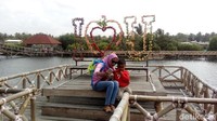 Nah, bagi traveler yang suka berfoto, di sini juga banyak spot selfie menarik lho (Eko/detikTravel)