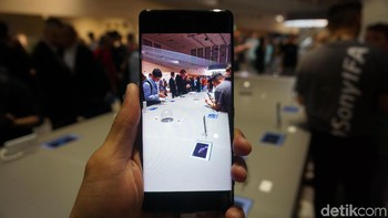 Hasil jepretan dari Xperia XZ3. Foto: Muhamad Imron Rosyadi/detikINET