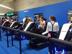 Samsung Sewa Satu Gedung Full Pamer Note 9 dan TV 8K