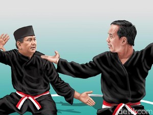 Ciattt! Jokowi Ternyata Hobi Silat
