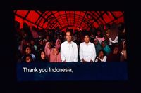 Video Presiden Jokowi di acara penutupan Asian Games