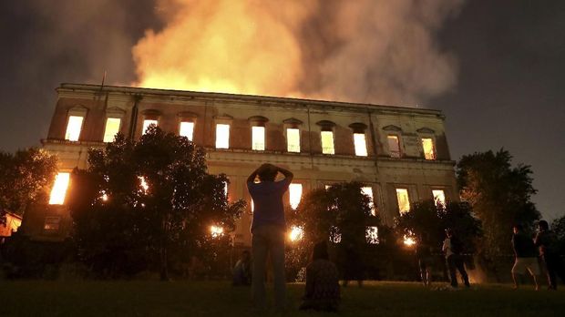 Benda Sejarah Hangus, Pihak Museum Salahkan Pemerintah Brasil