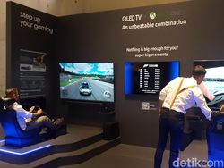 Samsung Sewa Satu Gedung Full Pamer Note 9 dan TV 8K