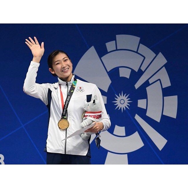 Ada beberapa penampilan menakjubkan tapi prestasi-prestasi Rikako Ikee sangat menonjol dan mengimpresi semua member panel, kata Raja Randhir Singh selaku Chairman of OCA MVP Award Selection Committee. Foto: Instagram @ikee.rikako