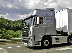 Truk Hyundai Bisa Melaju Sampai 40 Km Tanpa Sopir