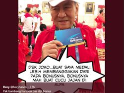Candaan Netizen Soal Bonus Asian Games Bambang Hartono