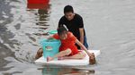 Banjir Rendam Daerah Guangdong, Warga Mulai Dievakuasi