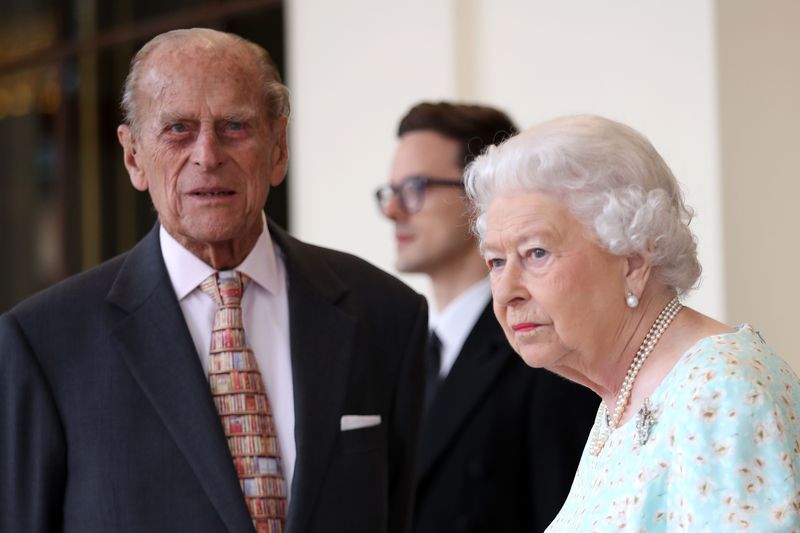 WINDSOR, UNITED KINGDOM - MAY 19: Queen Elizabeth II and  Prince Philip, Duke of Edinburgh attend the wedding of Prince Harry to Meghan Markle  at St George's Chapel at Windsor Castle on May 19, 2018 in Windsor, England. (Photo by Jonathan Brady - WPA Pool/Getty Images)