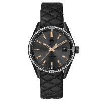 Berapa harganya, TAG Heuer Carrera dengan strap kulit dibanderol US$ 4.650 atau sekitar Rp 70 juta. Sementara varian strap titanium dijual seharga US$ 4.800 atau Rp 72 juta. (Foto: Dok. TAG Heuer)