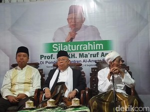 Belum Mundur dari PBNU, Maruf Amin Tunggu Penetapan KPU