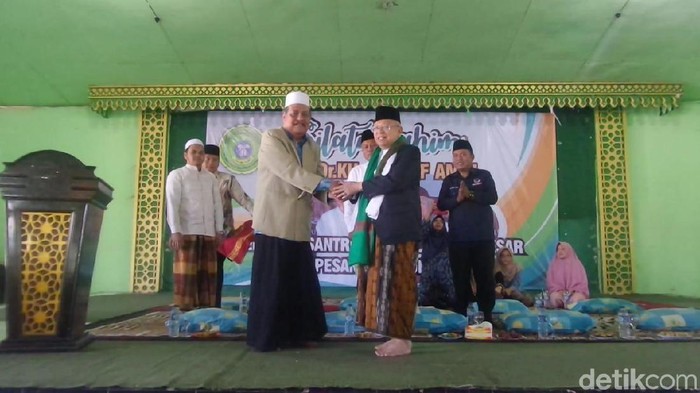 KH Maruf Amin Tetap Pakai Sarung Jika Terpilih Jadi Wapres, Asal...