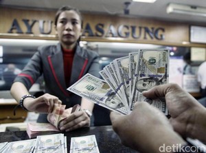 Dolar AS Pagi Ini Stagnan di Rp 14.895
