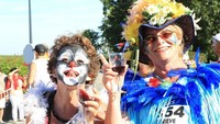 Tahun ini, Marathon du Medoc akan digelar pada Sabtu (8/9/2018) mendatang. Ada-ada saja! (AFP/Getty Images)