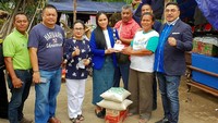 GAMKI juga ingin berbagi kasih sekaligus berbagi rasa penderitaan bersama korban gempa dengan berkomitmen akan terus melakukan upaya penyaluran donasi dan bantuan non fisik dengan menumbuhkan semangat agar traumatis yang dialami korban bisa berkurang. Foto: dok. GAMKI