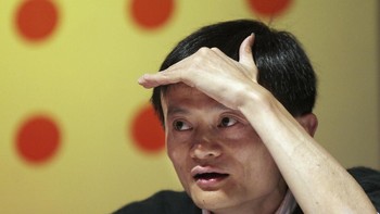 Jack Ma beberapa tahun lampau, tepatnya pada tahun 2005. Foto: Getty Images