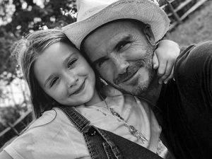 Momen Manis David Beckham Dibuatkan Sarapan oleh Putri Kecilnya