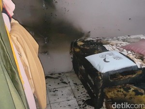 Penampakan Kamar Kos di Sukabumi yang Hancur Akibat Ledakan