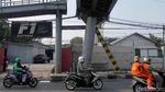 Begini Penampakan JPO Depan Samsat Daan Mogot yang Nyaris Roboh