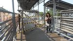 Begini Penampakan JPO Depan Samsat Daan Mogot yang Nyaris Roboh