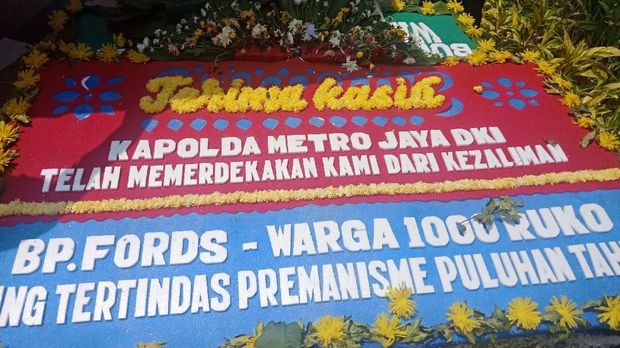 Warga terima kasih karena preman di cengkareng disikat polisi