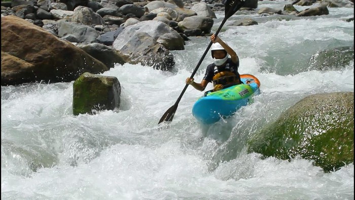 Arung jeram Sungai Prafi Manokwari