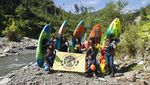 Foto: Arung Jeram Ganas Manokwari dengan Habitat Buaya