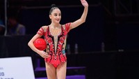 Alina Adilkhanova adalah atlet senam ritmik muda yang menarik perhatian di Asian Games 2018. (Foto: Instagram/adilkhanova.a)