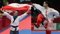 5. Berikutnya, total ada 16 atlet yang meraih bonus Rp1,5 miliar berkat medali emas yang mereka raih di nomor individu. Beberapa di antaranya adalah Lindswell Kwok, Eko Yuli Irawan, Hanifan Yudani Kusumah, Wewey Wita, sampai Defia Rosmaniar. Detikcom/File.