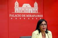 Wakil Presiden Venezuela Delcy Rodriguez