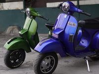 Modifikasi Warna Cat Vespa | Vibrant Wall