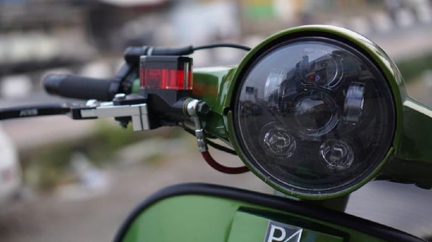 Modifikasi Vespa 2 Tak