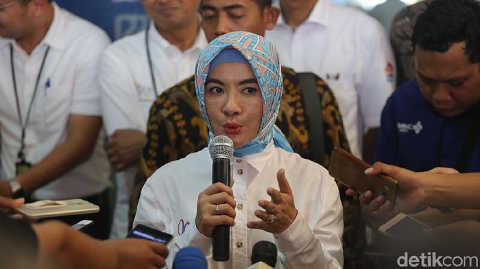 Direktur Utama Pertamina Nicke Widyawati/Foto: Ari Saputra Direktur Utama Pertamina Nicke Widyawati/Foto: Ari Saputra