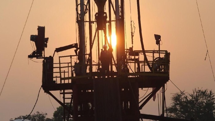Tambang minyak Pertamina EP di Bojonegoro.