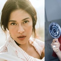 Sama-sama berusia 36 tahun, tapi lihat kedua bintang ini. Dian Sastrowardoyo merupakan sosok artis yang awet muda dan lebih nyaman tampil simple. Sementara Syahrini, si ratu cetar lebih sering tampil glamour. Bulu mata palsu berlapis-lapis sudah menjadi gaya riasannya sehari-hari.  Foto: dok. Instagram