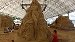 Foto: Festival Pasir Terbesar di Asia