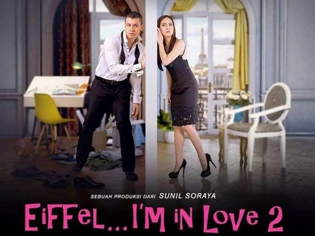 Samuel Rizal dan Shandy Aulia yang berperan sebagai Adit dan Tita di film Eiffel Im in Love, akting mereka sukses bikin baper remaja di awal tahun 2000-an. Foto: Instagram