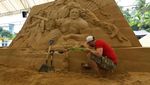 Foto: Festival Pasir Terbesar di Asia