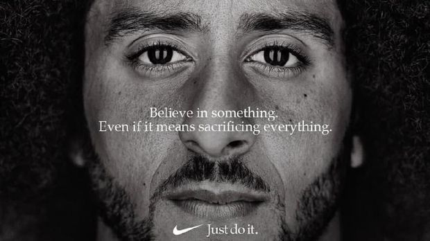 Iklan Nike yang Dibintangi Colin Kaepernick.