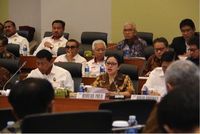 Suasana dalam rapat pembahasan RKA dalam RAPBN-P 2019 di Badan Anggaran (Banggar) DPR RI (Foto: dok. Kemenko PMK)
