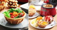 Dari Bentuk Keyboard hingga Tapak Sepatu, Ini 5 Panggangan Waffle Unik