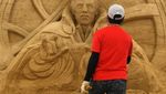 Foto: Festival Pasir Terbesar di Asia